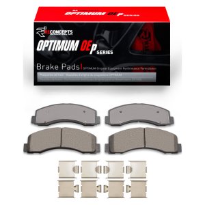 Ford F-150 Brake Pads - Front - R1 Concepts - R1 Optimum OE - `10-`21 Ford F-150 Brake Pads - Front - R1 Concepts - R1 Optimum OE - `10-`21